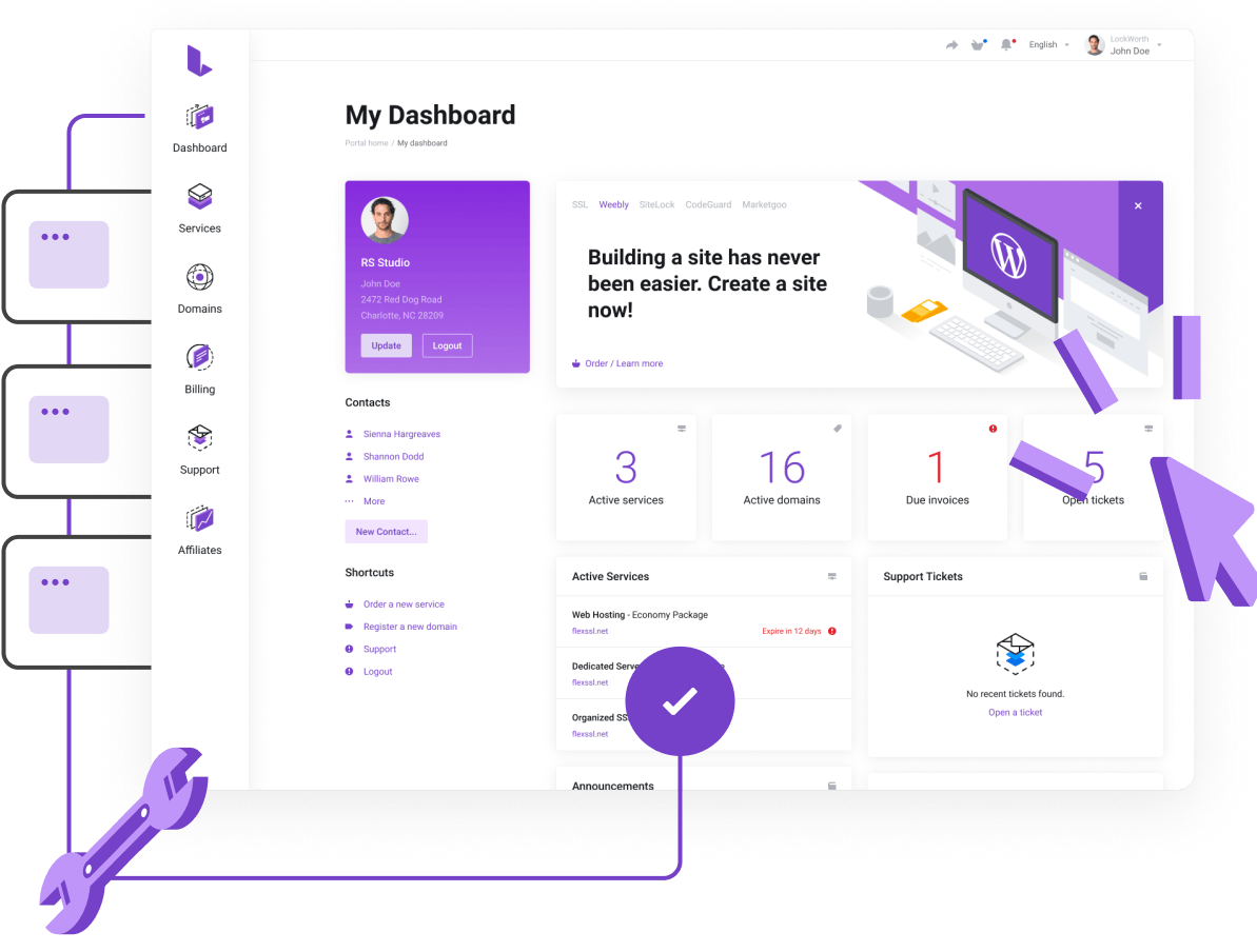 Fast Web Hosting & VPS for Asia & Australia | LeapDigitals - Super-easy dashboard to manage all your services